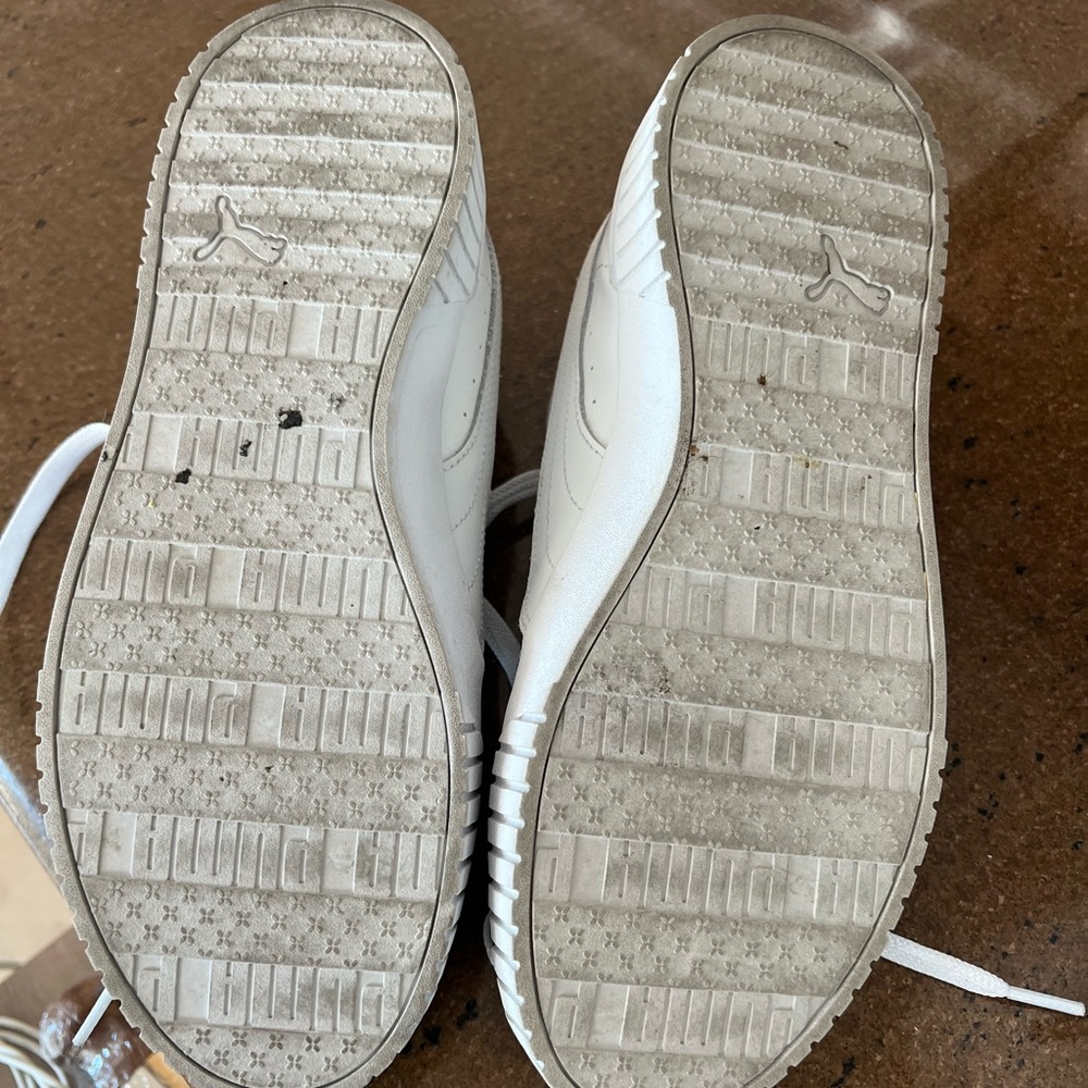 Puma Carina 2.0 White Low-Top  Sneakers Women’s 9.5 - Picture 13 of 14